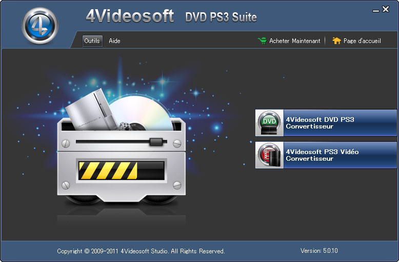 4Videosoft DVD PS3 Suite screen shot